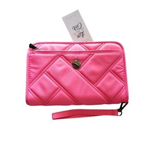 Lug Large Continental Wallet Zeppelin Magenta. New W Tag